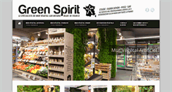 Desktop Screenshot of greenspirit.fr
